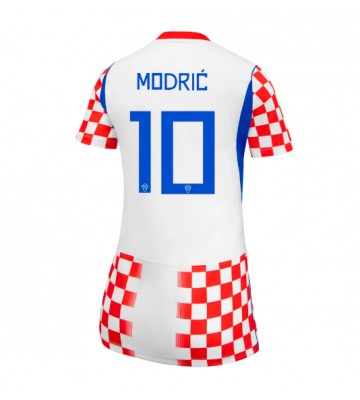 Kroatien Luka Modric #10 Hjemmebanetrøje Dame VM 2026 Kortærmet
